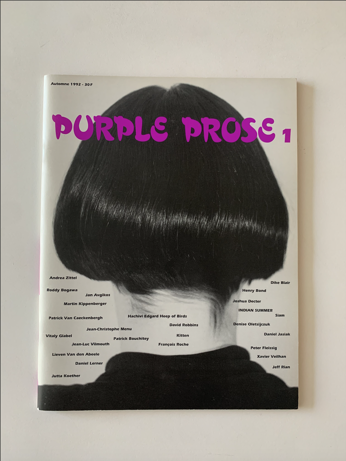 Purple Prose Winter 1998 the Abstract Issue 13 1997 out of